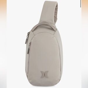 Hurley Sling Crossbody Bag in Light Taupe